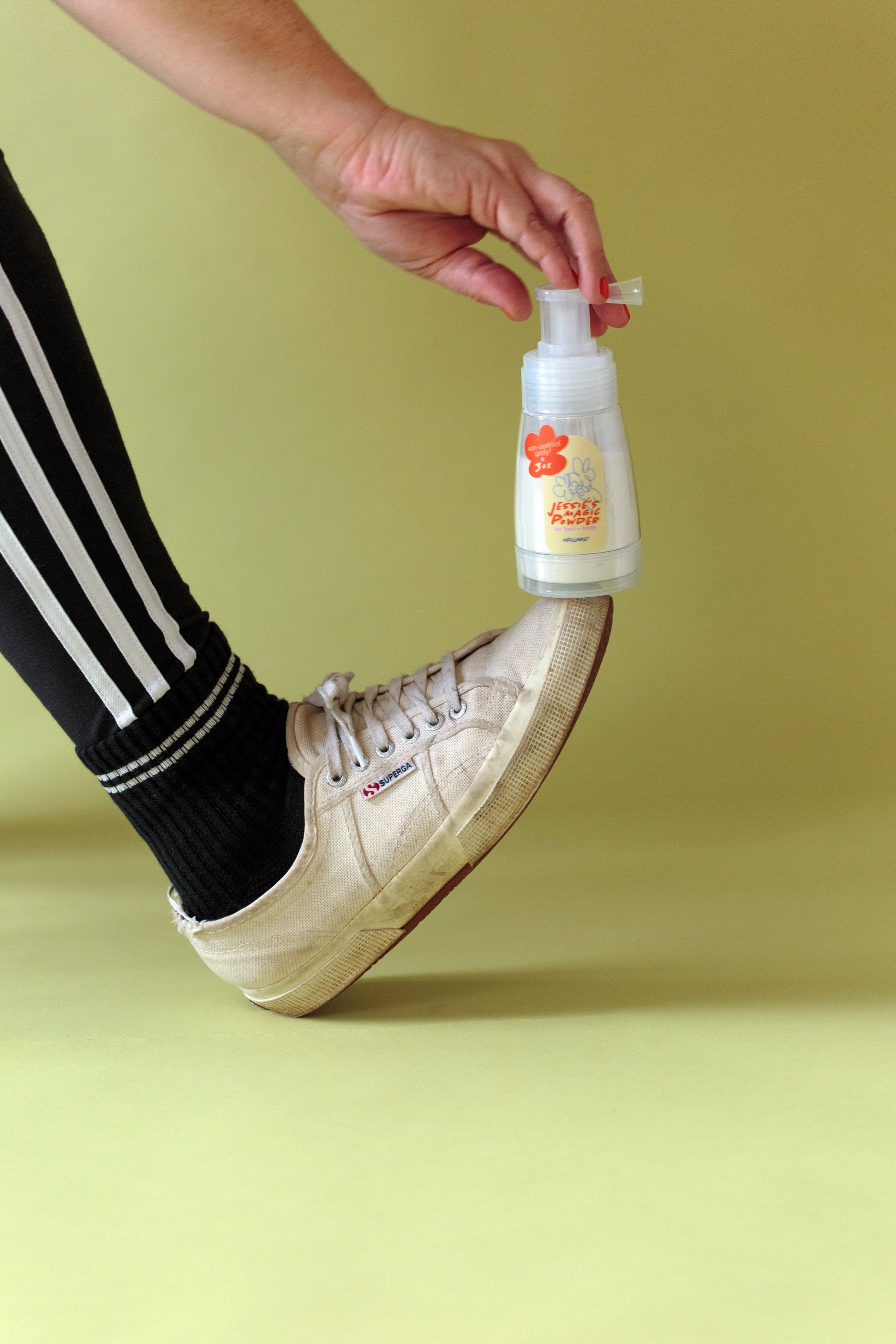 non aerosol dry shampoo, aerosol free, talc free, refillable