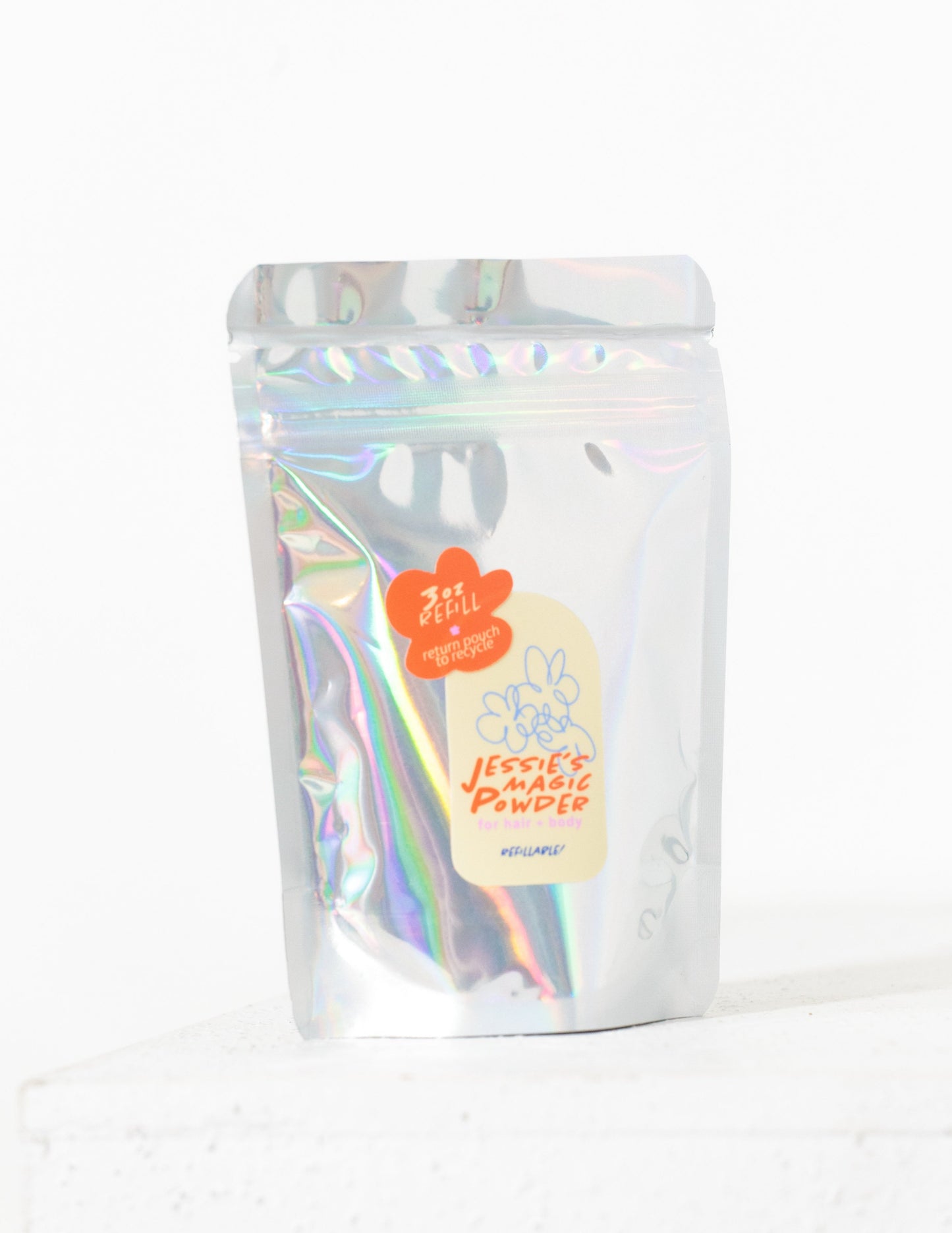 non aerosol dry shampoo, aerosol free, talc free, refillable