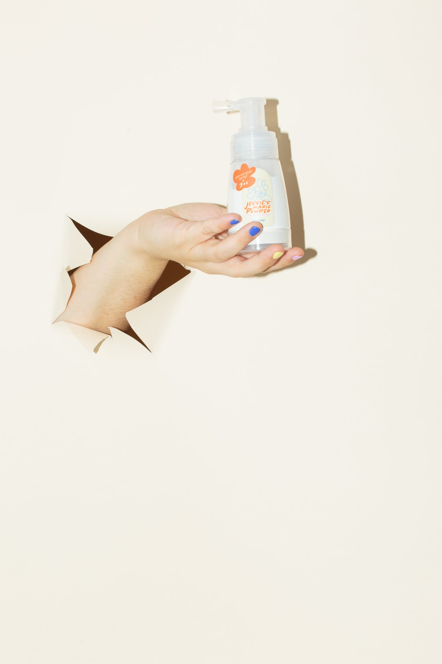 non aerosol dry shampoo, aerosol free, talc free, refillable